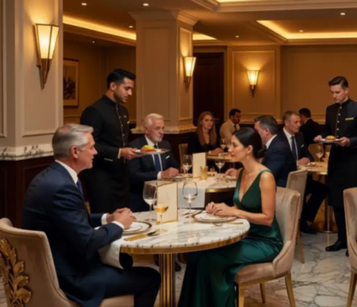 Ekskluzywna kolacja zarządu w kameralnej restauracji z kasynową rozrywką premium